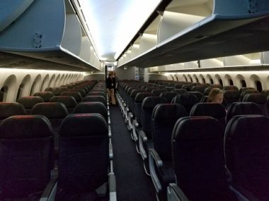 airline cabin