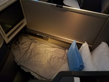 airplane bed